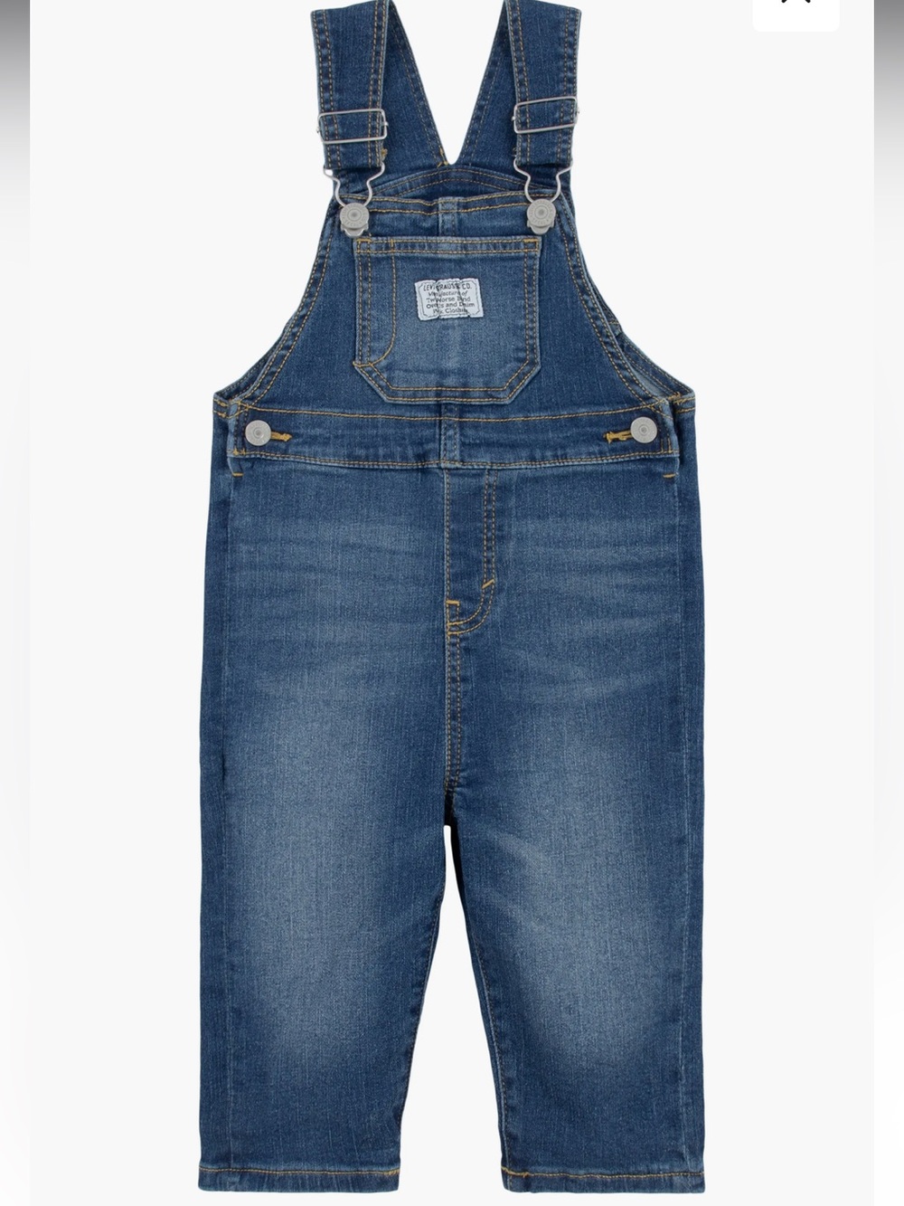 Levi's Baby Denim Overalls - Blue